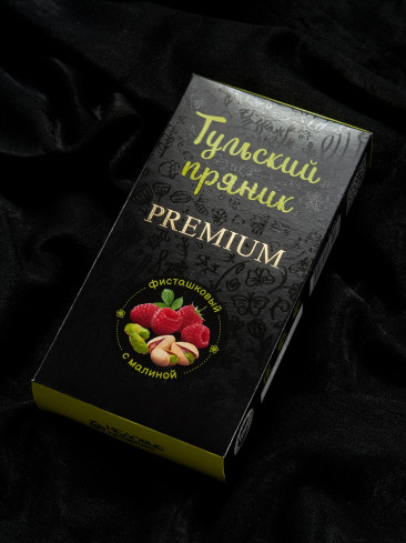 Тульский пряник PREMIUM "Фисташковый с малиной" 140 гр Тульский пряник PREMIUM "Фисташковый с малиной" 140 гр
