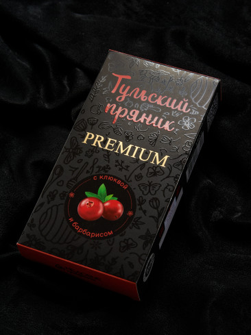 Тульский пряник PREMIUM "С клюквой и барбарисом" 140 гр