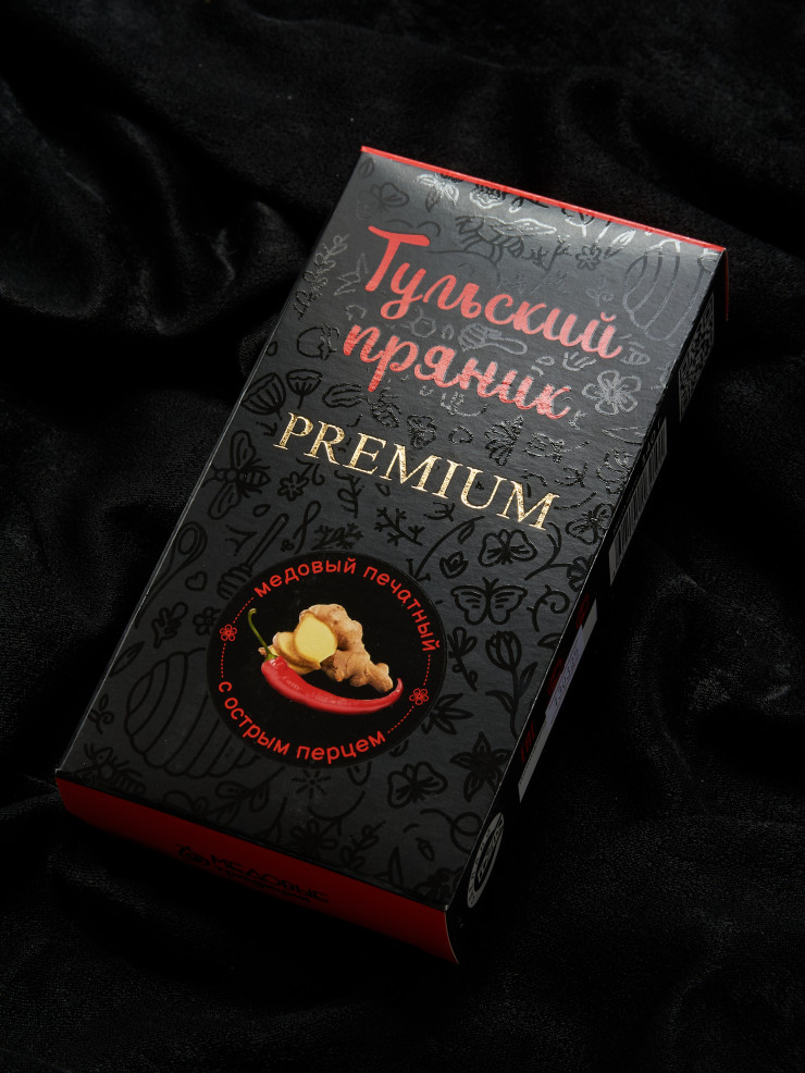 Тульский пряник "Медовый печатный с острым перцем" 140 гр Тульский пряник "Медовый печатный с острым перцем" 140 гр