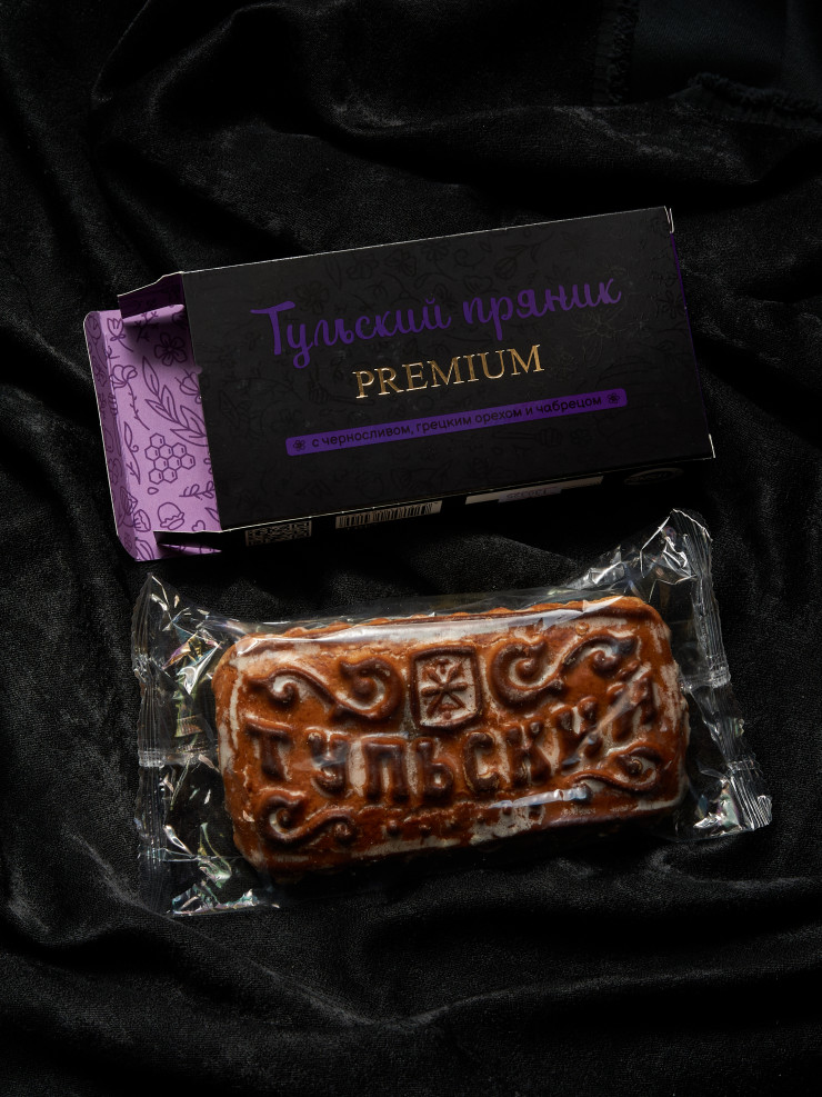 Тульский пряник "С черносливом, грецким орехом и чабрецом" 140 гр