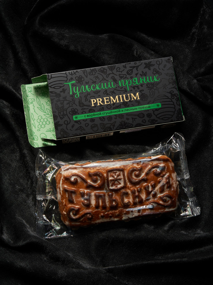 Тульский пряник "С вареной сгущенкой и лесным орехом" 140 гр
