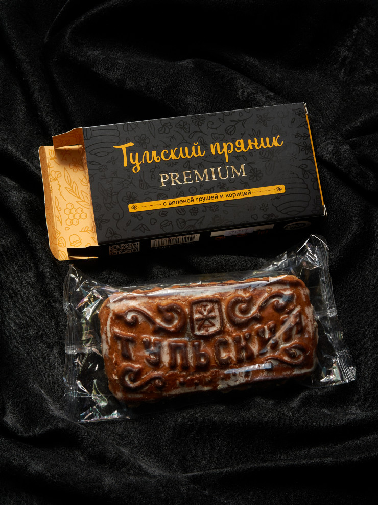 Тульский пряник "С вяленой грушей и корицей" 140 гр