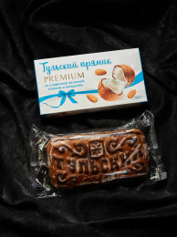 Тульский пряник "Со сливочной начинкой, кокосом и миндалем" 140 гр