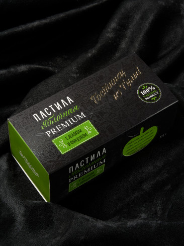 Пастила яблочная PREMIUM "С яблоком и фундуком" 175 гр