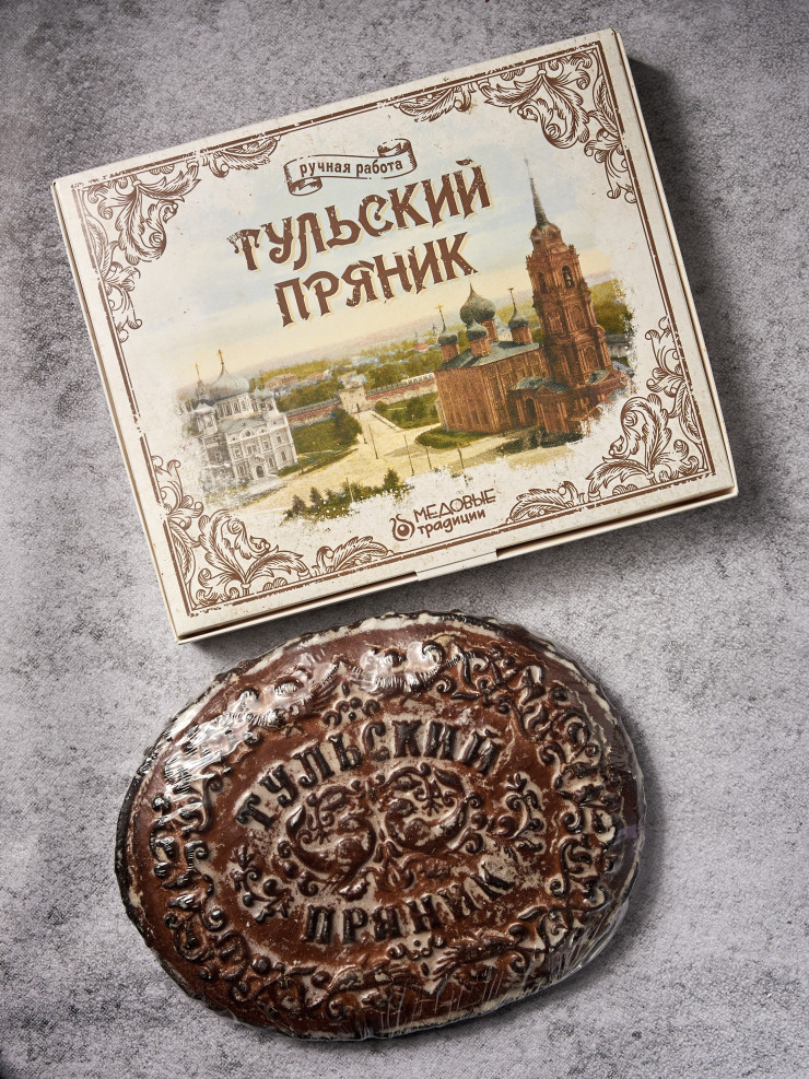 Тульский пряник "Птички" в винтажной коробке 750 гр