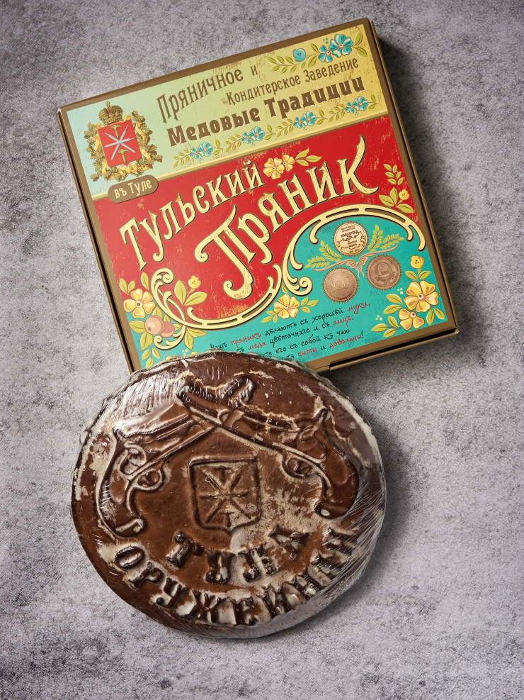Тульский пряник в коробке "Винтаж" 650 гр