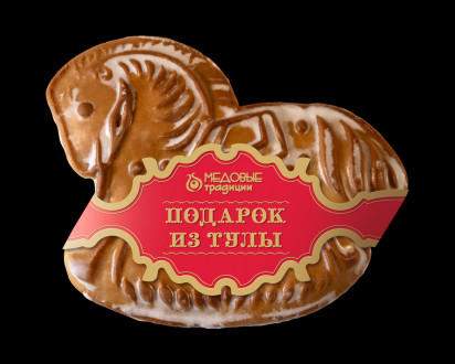 Тульский пряник "Лошадка" с вареной сгущенкой 150 гр Тульский пряник "Лошадка" с вареной сгущенкой 150 гр